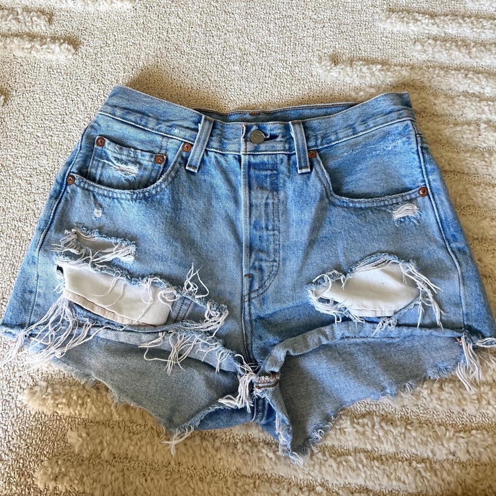 Levi's 501 high rise premium shorts